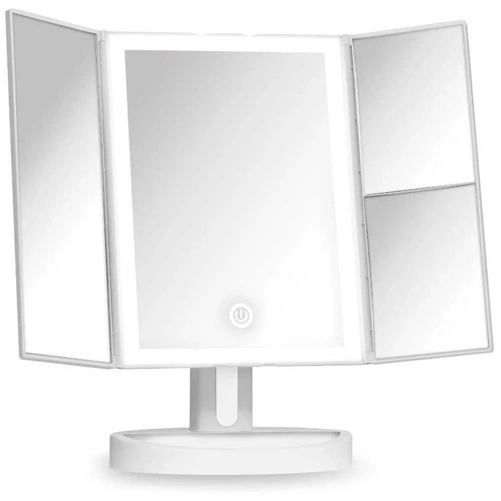 Fancii Trifold Lighted Vanity Mirror - Brand New